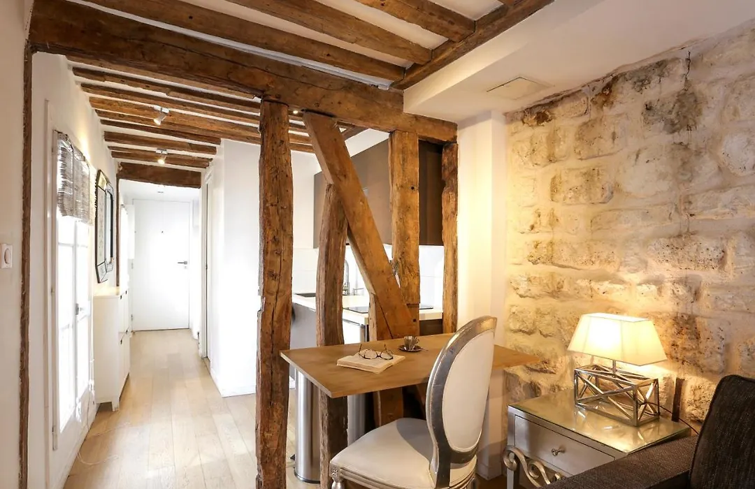 Habitat Parisien - 1Br-1Ba - Duplex Louvre Museum-1