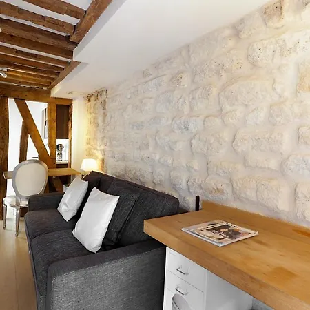 Habitat Parisien - 1Br-1Ba - Duplex Louvre Museum-2